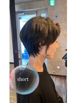 ヘアーサロン 二階堂(hair salon 二階堂)&nbsp;丸みショート×くびれシルエット