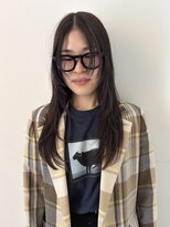 シータ(sheta) 顔まわりデザインロングレイヤー【表参道/青山】
