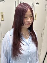 ユニークバイケンジ 町田(unique KENJE) 1ブリーチでできる!ピンクラベンダー × レイヤーカット