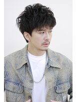 ヒップスリンク(Hip's Lnk) アップバングショート【ツーブロック刈り上げ】30代