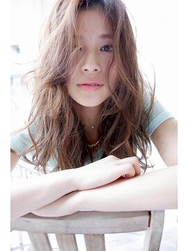 ダブル(DouBLe) ルーズパーマ×ロング