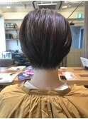 直毛さんでも簡単スタイリング☆丸みショート