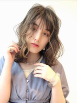 アルバム 渋谷パルコ(ALBUM)&nbsp;ニュアンスレイヤーカット_セミウェットウェーブ_66902