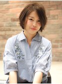 【RiM rooming salon】ナチュラルショートボブ