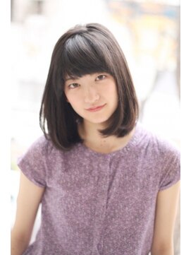 ネクストハラジュク(NEXT HARAJUKU) 【NEXT原宿】丸めミディアムが可愛いフェルコットンセミディ