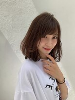 アフロート ルヴア(AFLOAT RUVUA) 20代30代40代大人かわいいミディアムヘア★ブランジュ