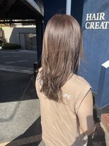 ヘアークリエイションソイ(HAIR CREATION SOI)&nbsp;ほうじ茶ラテ×抜け感ヘア