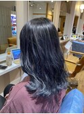 グレージュ×透明感