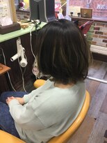 ヘアースペース 練馬店(hair space COCO)&nbsp;グラデーションのメッシュとインナーカラー