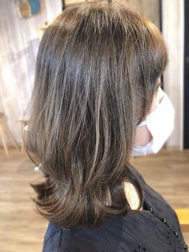 リノ 船橋(Lino) 【グレージュカラー】くびれボブ