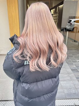 シィーム(cime) ピンクベージュ ピンクベージュカラー ホワイトピンク