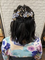 ザブックハンドサロン(The book hand salon)&nbsp;袴×ヘアアレンジ
