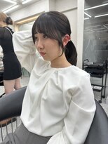 ロンド マーレ 天神大名店(Lond mare)&nbsp;イメチェン/チェリーブラウン/フェミニン/ダークアッシュ/束感