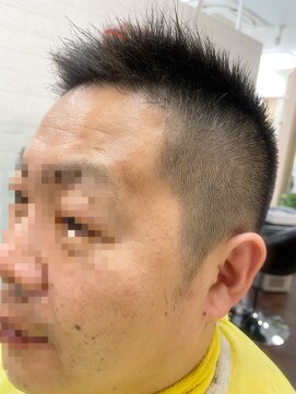 ヘアアンドネイル コージー(Hair&Nail COZY) ナチュラルモヒカン