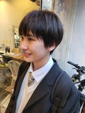 ココロカラ(Cocorokara) メンズライクショート マッシュショート