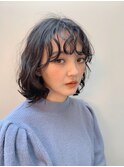 くしゃっとバングが可愛いボブルフ・・・HINATA