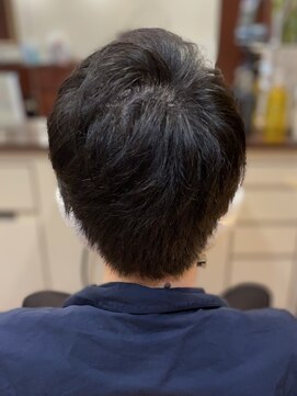 スカイ 亀戸店 (sky) ハイライト/マッシュパーマ/アッシュブラック<理容室>[亀戸]