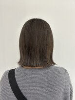 ヘアアンドメイク ムーア(Muuua)&nbsp;切りっぱなしグレージュ