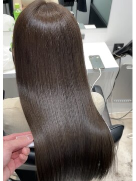 トランス(TRUNS) 艶カラー（渋谷髪質改善/渋谷/縮毛矯正/髪質改善/艶髪