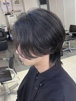 グッドタイムエフティフィフス 横浜西口(GoodTimes ft.fifth)&nbsp;センターパート韓国風コンマヘアニュアンスパーマセンター分け