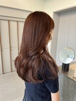 ローレンアオ(LOREN AO)&nbsp;前髪/アンブレラカラー/こなれミディ/イメチェン/ウェーブパーマ