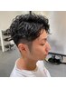 【毎朝のスタイリングを簡単に】ナチュラルケアパーマ＋メンズカット　￥9500