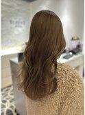 シアーベージュ くびれロング