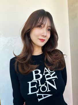 アリスバイアフロート 自由が丘(ALICe by AFLOAT) 韓国くびれヘア/レイヤーカット/2wayバング【自由が丘】