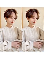 ロンドプロフィール 浦和(Lond profil)&nbsp;Lond.海気　ハンサムショート　ニュアンスパーマ