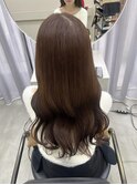 透明感グレージュカラー