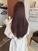 マーリャヘアー(mallia hair)&nbsp;レイヤースタイルレイヤーカットロングレイヤー小顔スタイル