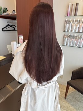 マーリャヘアー(mallia hair) レイヤースタイルレイヤーカットロングレイヤー小顔スタイル