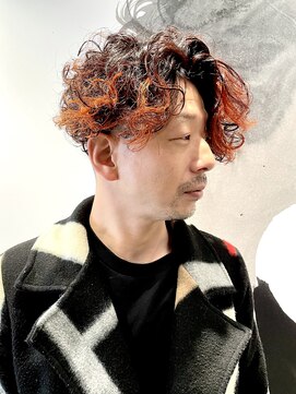 ピークアブー 原宿ハラカド(PEEK-A-BOO) メンズパーマ/メンズヘア/アシンメトリー/PEEKABOO