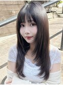 >>レイヤーカット♪内巻きワンカールで簡単スタイリング♪