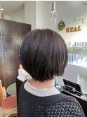 【白髪ボカシ×ショート】
