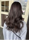 20代30代透明感暗髪アッシュブルーグレージュ丸みボブ