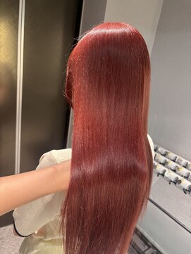 ボタン ハカタ(VOTAN hakata) 市野瀬裕奈/ブリーチ/ワインレッド/チェリーレッド/暖色カラー