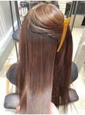 【Feria 渋谷】硬毛多毛癖強×プレミアム縮毛矯正"Tsuyuki"