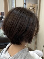 アルターリール(aL ter Rire)&nbsp;くびれヘア/アプリコットオレンジ/ハイライトカラー/澤瑞絵