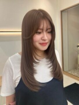 シア 新小岩店(SHEER) 【Hitomi】ブリーチあり　マロングレージュ