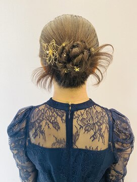 プルクラギンザ(PulchraGINZA) カチモリ/ヘアセット/韓国/金箔