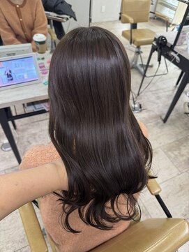 アジールヘア 所沢プロペ通り店(agir hair) ショコラベージュダブルカラー所沢ブリーチ学割U24イメチェン