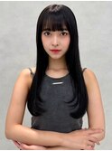 レイヤー/ネビージュ/韓国ヘア/イメチェン/縮毛矯正/中野/