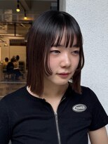 カイラ(KAILA)&nbsp;切りっぱなしボブ/顔周りカット :樋口