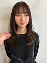 ムージー(moug)&nbsp;レイヤー/暗髪/韓国/袋町