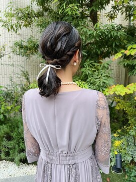 ヘアセット/枚方美容室/大阪美容室