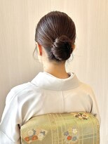 綾橘&nbsp;訪問着着付＆ヘアセット　［所沢］