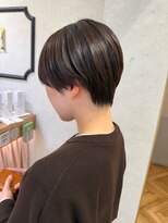 ロンドプランタン 恵比寿(Lond Printemps)&nbsp;グランマッシュ/オリーブグレー/ショート/ヘイリーボブ/前髪