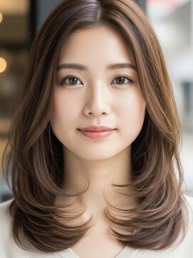 レヴィア(REVIA) レイヤーカット髪質改善トリートメント前髪カット