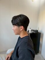 メンズカット バイ ソイクフ(メンズカット by SOY-KUFU)&nbsp;20代30代40代◎刈り上げセンターパート毛流れマッシュ